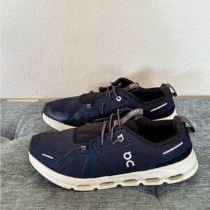 On Running Navy Blue YOUTH Big Boys (SIZE Y6) Athletic Cloud-Inspired Sneakers